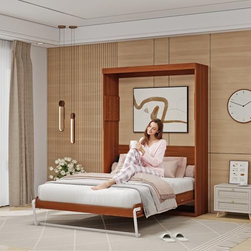 Full Brown Murphy Bed S377