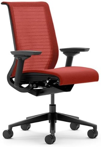 Black 3D Knit Back Chair X2469