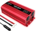 1500W Power Inverter with Dual AC Outlets and Dual USB Pack of 2 H172052