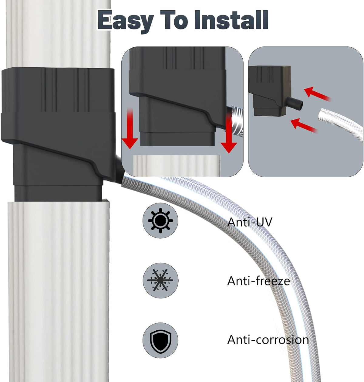 Rain Barrel Diverter Kit V53441