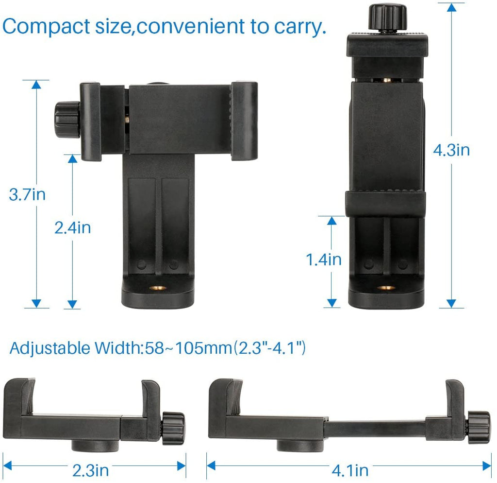 Universal Phone Tripod Mount Attachment with Wireless Shutter Remote U2118