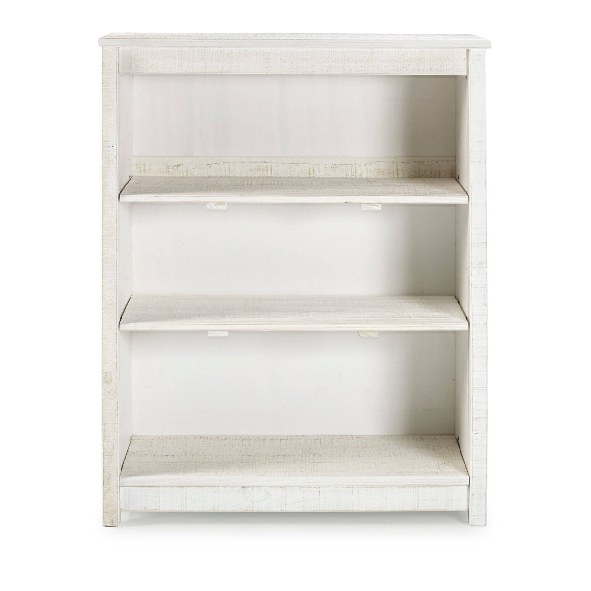 Grey Wood 3-Shelf Bookcase V446