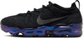 Black Metallic Silver Multi-Color Flyknit Shoes O515