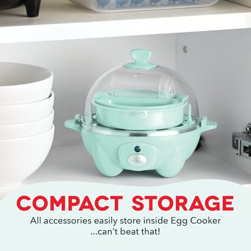 6 Egg Capacity Electric Egg Cooker Black S4316