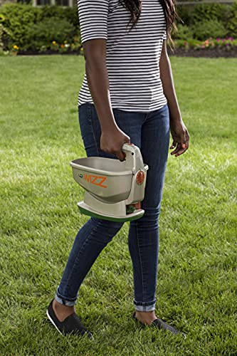 Handheld Spreader Holds up to 2,500 sq. ft., Brown K57528