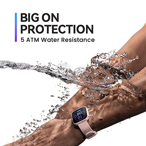 Black Smart Watch with 1.69 inch Display, 14-Day Battery Life, Blood Oxygen Heart Rate Monitor Y9351