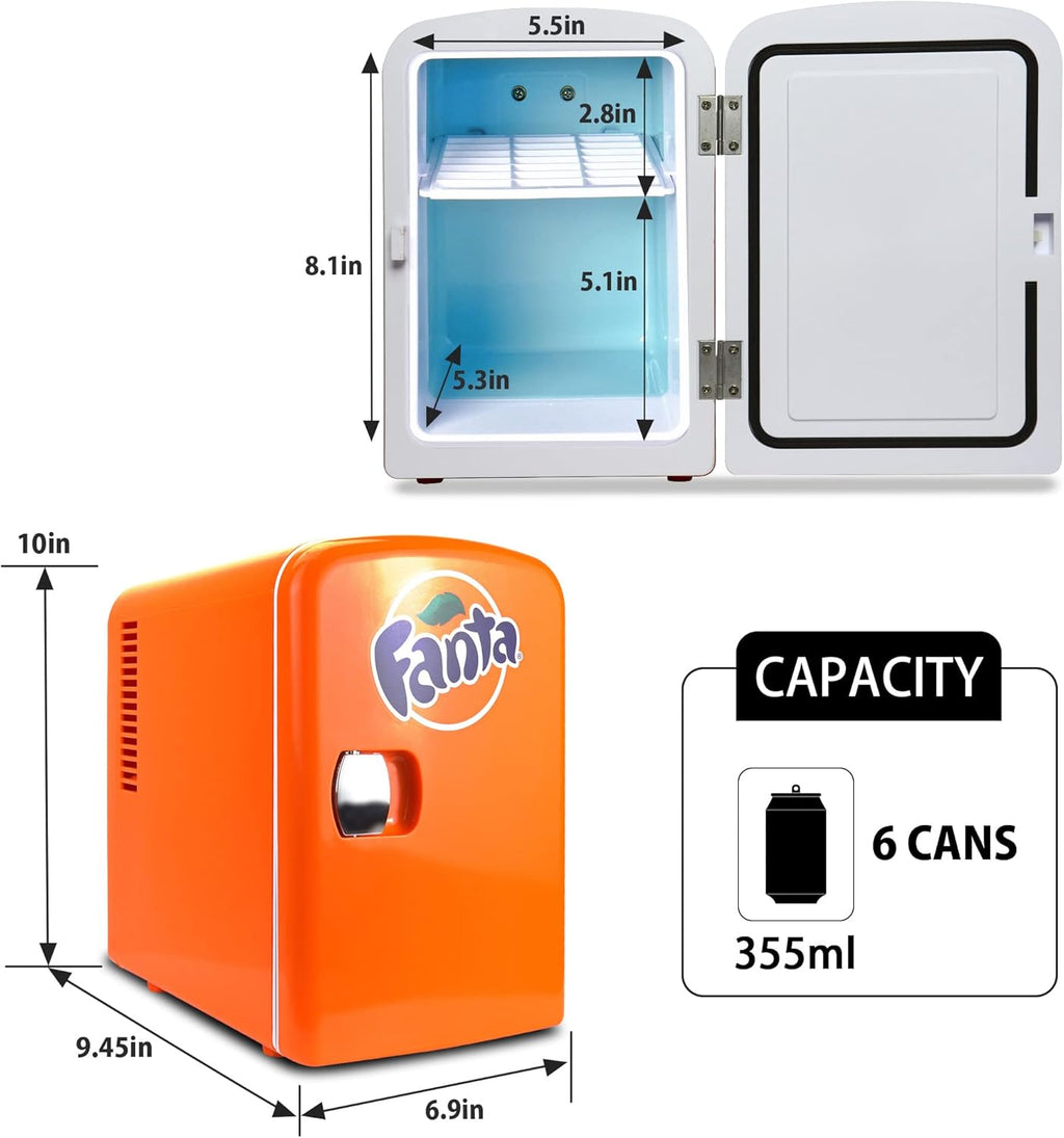 6 Can Portable Mini Cooler Fridge P99883