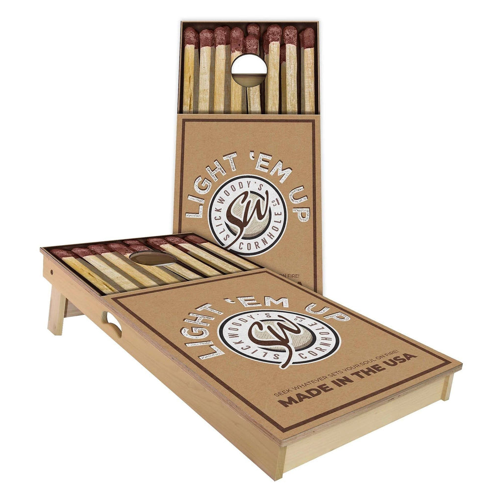 Cornhole Board Set with Carrying Case Y868655