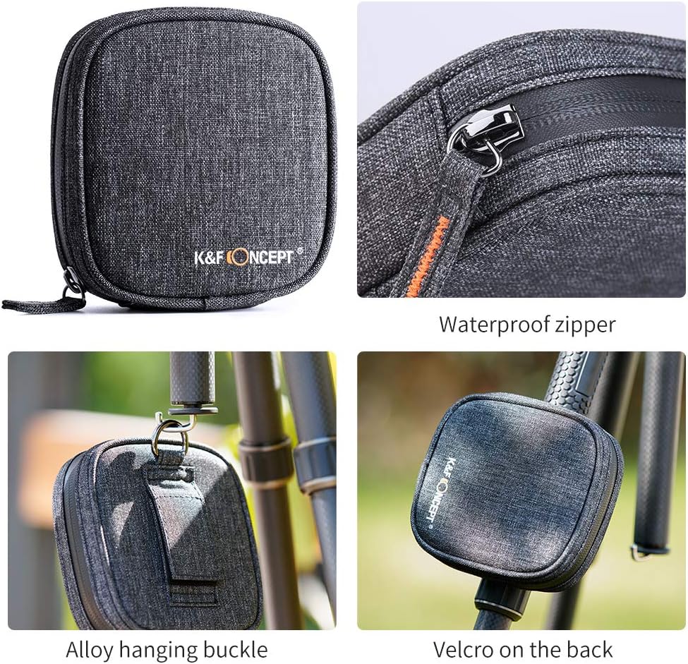 52mm Fixed ND Lens Filter Kit, ND4 ND8 ND64 ND1000 Filter Set with 4-Filter Pouch A28358