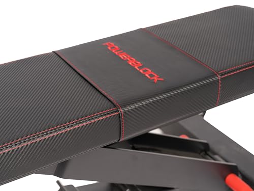 Adjustable Weight Bench, 7 Positions, Built-in Wheels & Handle B500780