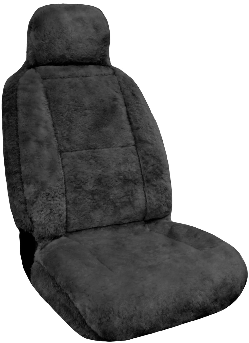 Sheepskin Seat Cover Gray T3596