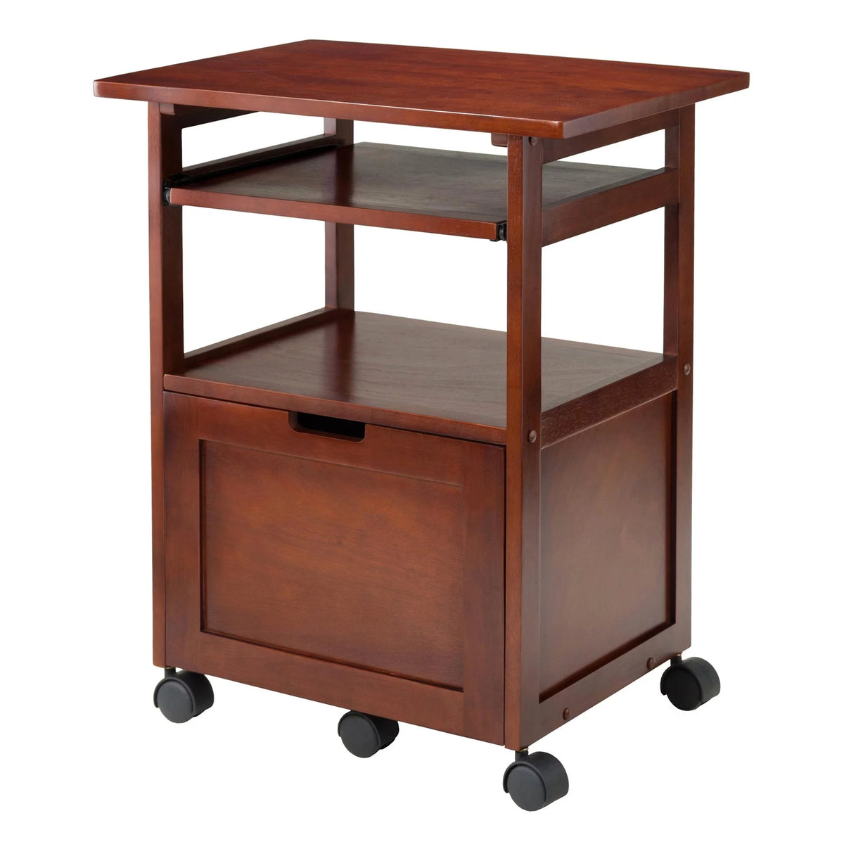 Wood Work Station with Keyboard Q36992