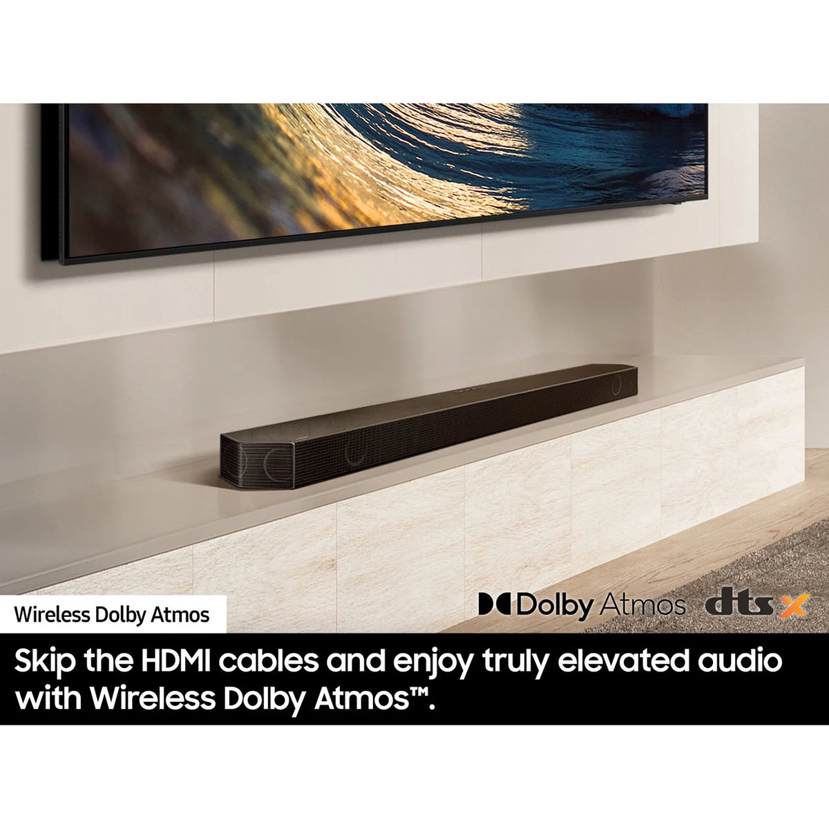 11.1.4ch Soundbar with Rear Speaker and Wireless Dolby Atmos Audio M81770
