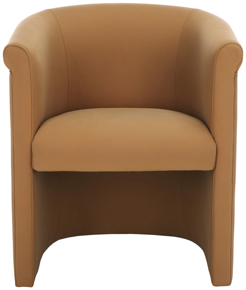 Brown Genuine Leather Dining Chair N335146
