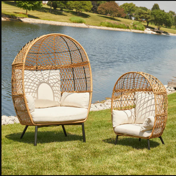 Outdoor Wicker Kid's Egg Chair P6618