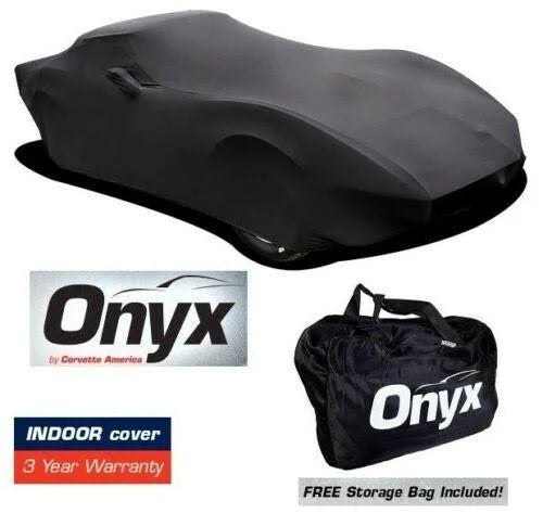 Onyx Black Satin Custom Fit Stretch Car Cover H855668