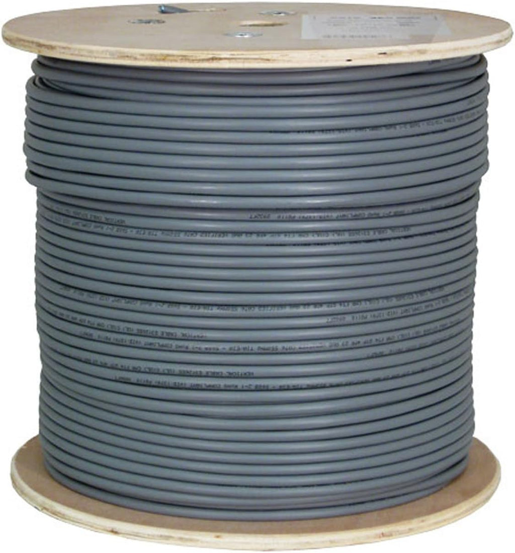 Blue Cat6A 1000ft Bulk Ethernet Cable R4739
