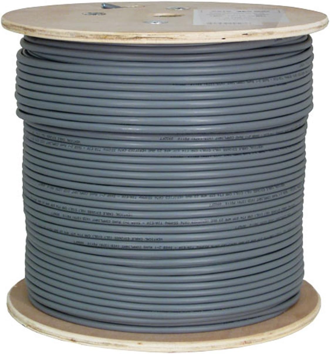 Blue Cat6A 1000ft Bulk Ethernet Cable R4739