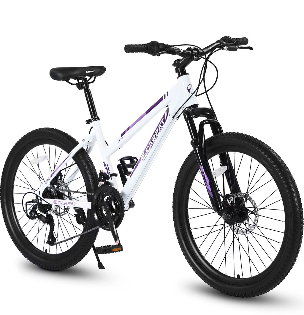 26 inch White Disc Brakes Mountain Bike X836763
