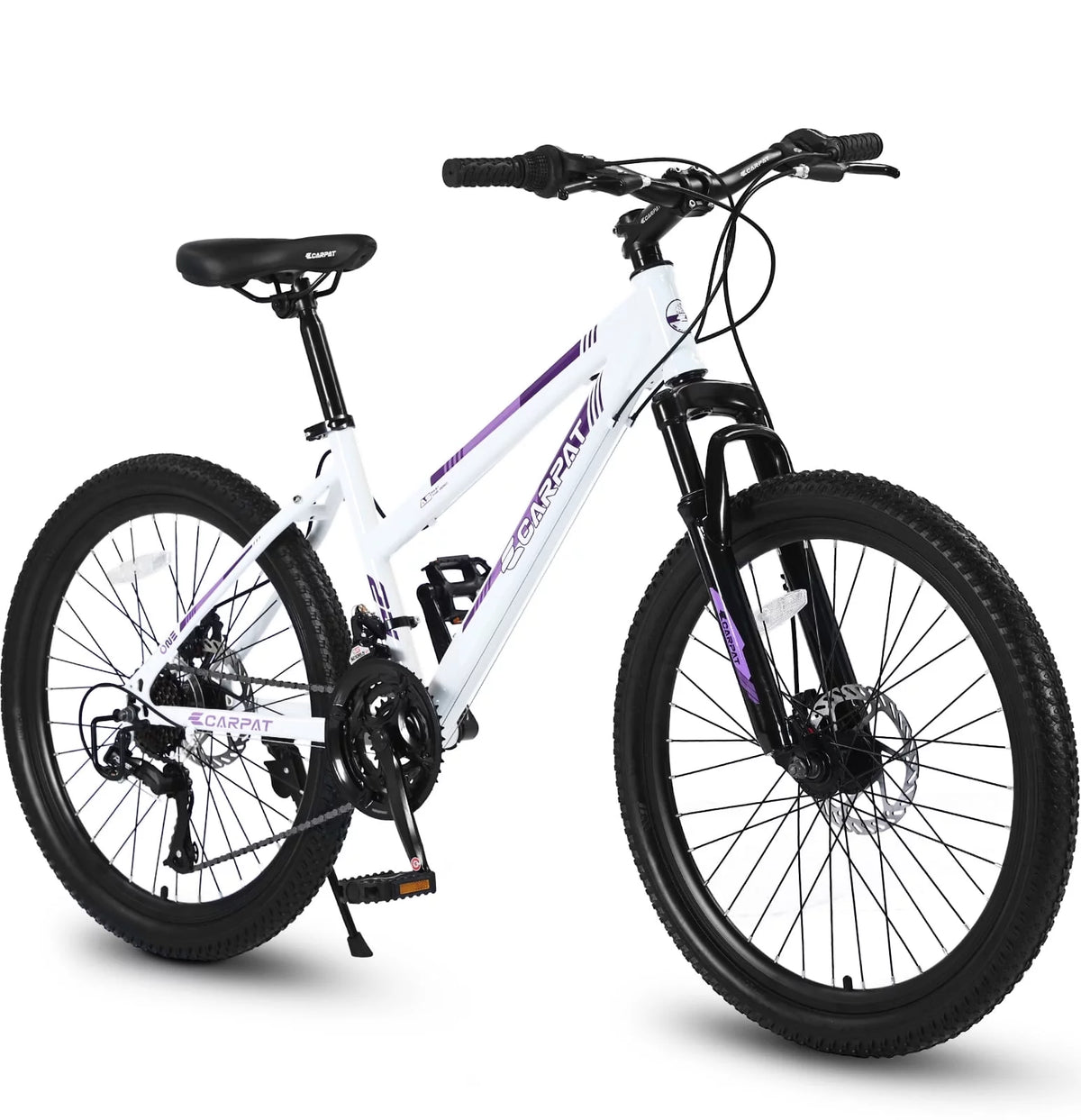 26 inch White Disc Brakes Mountain Bike X836763