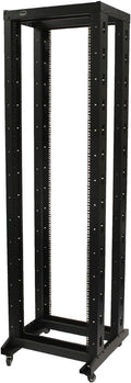 42U 4-Post Open Frame Server Rack with Casters V13368