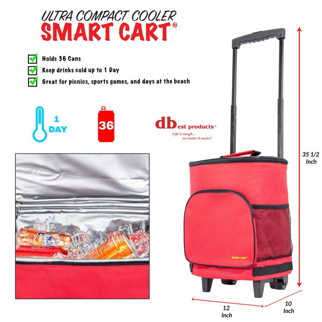Red Ultra Compact Cooler Cart E720