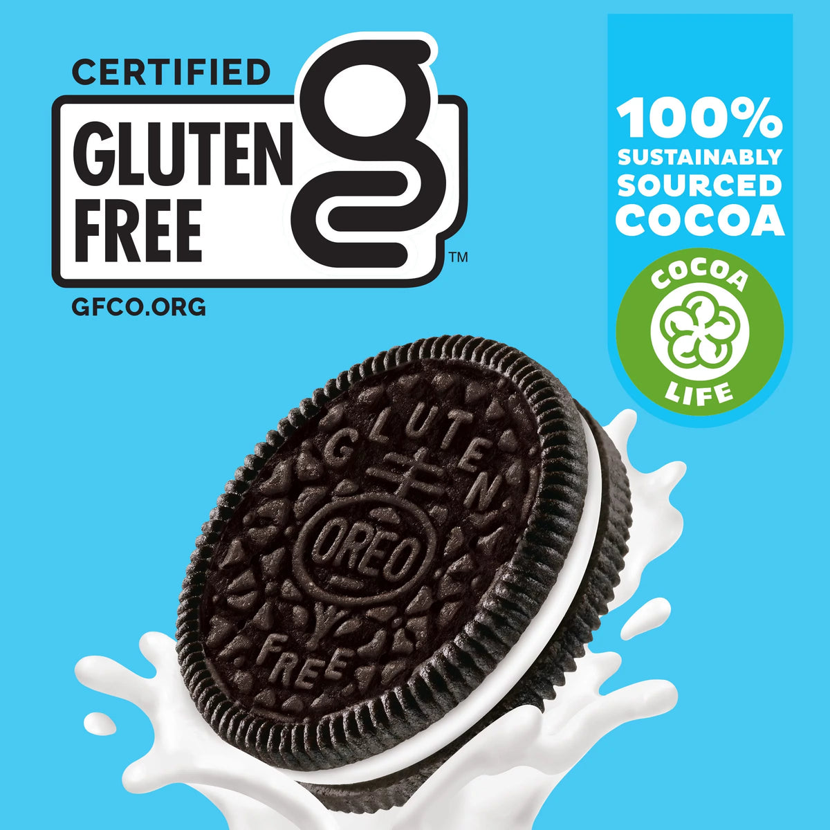Gluten Free Chocolate Sandwich Cookies Pack of 18 A639187