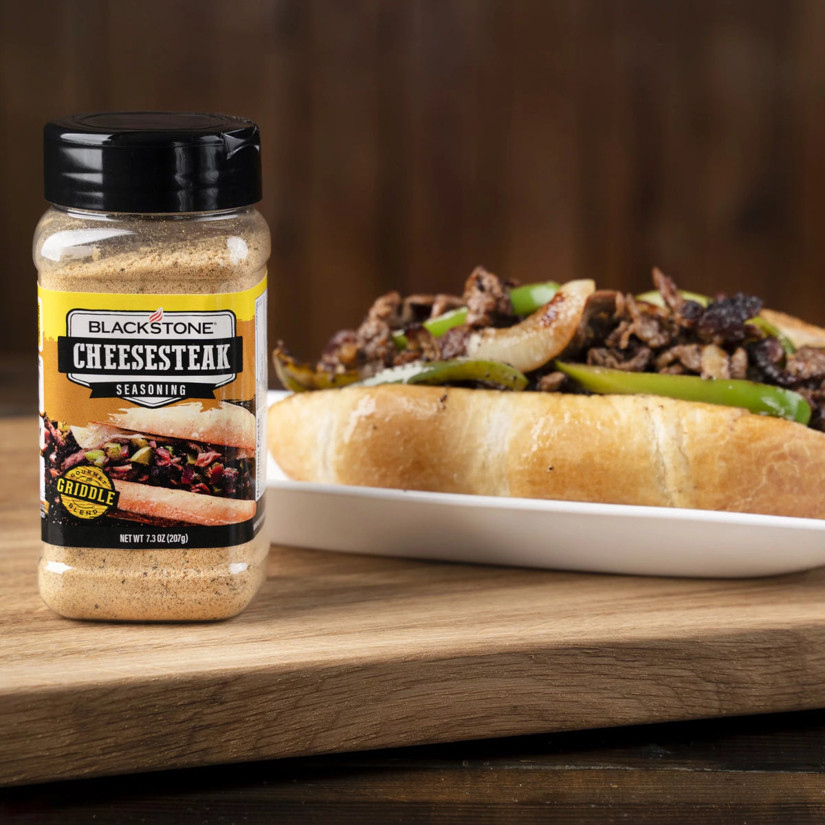Gluten-Free Cheesesteak Seasoning, 7.3 oz B857