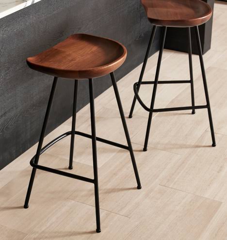 Metal Legs Counter Stool S326