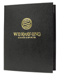 Black Ostrich Casebound Menu E94200