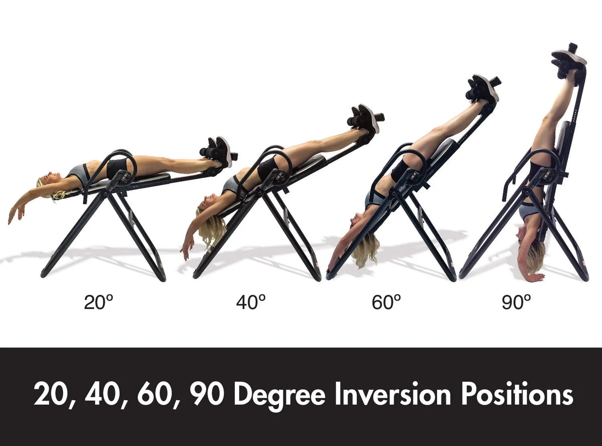 Blue Heat and Vibration Massage Inversion Table E912