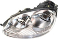 Driver Side Halogen Headlight for Volkswagen Jetta Rabbit 2006-2009 E55056