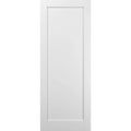 Slab Barn Door Panel 24 x 80 White Silk V183705