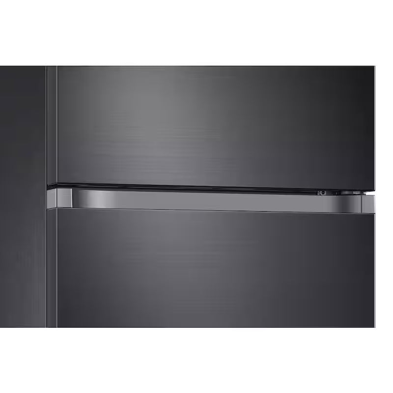 29 in. 17.6 cu. ft. Top Freezer Refrigerator with Ice Maker in Black Stainless Steel A5971