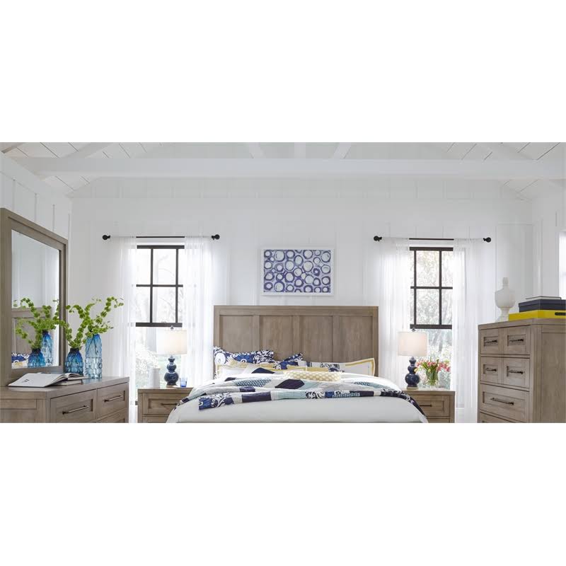 Queen Panel Footboard in Barley Brown Wood B265