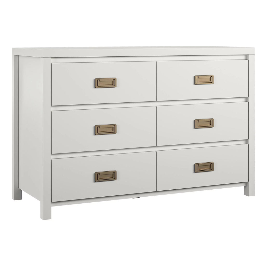 White 6 Drawer Kids' Dresser I698532