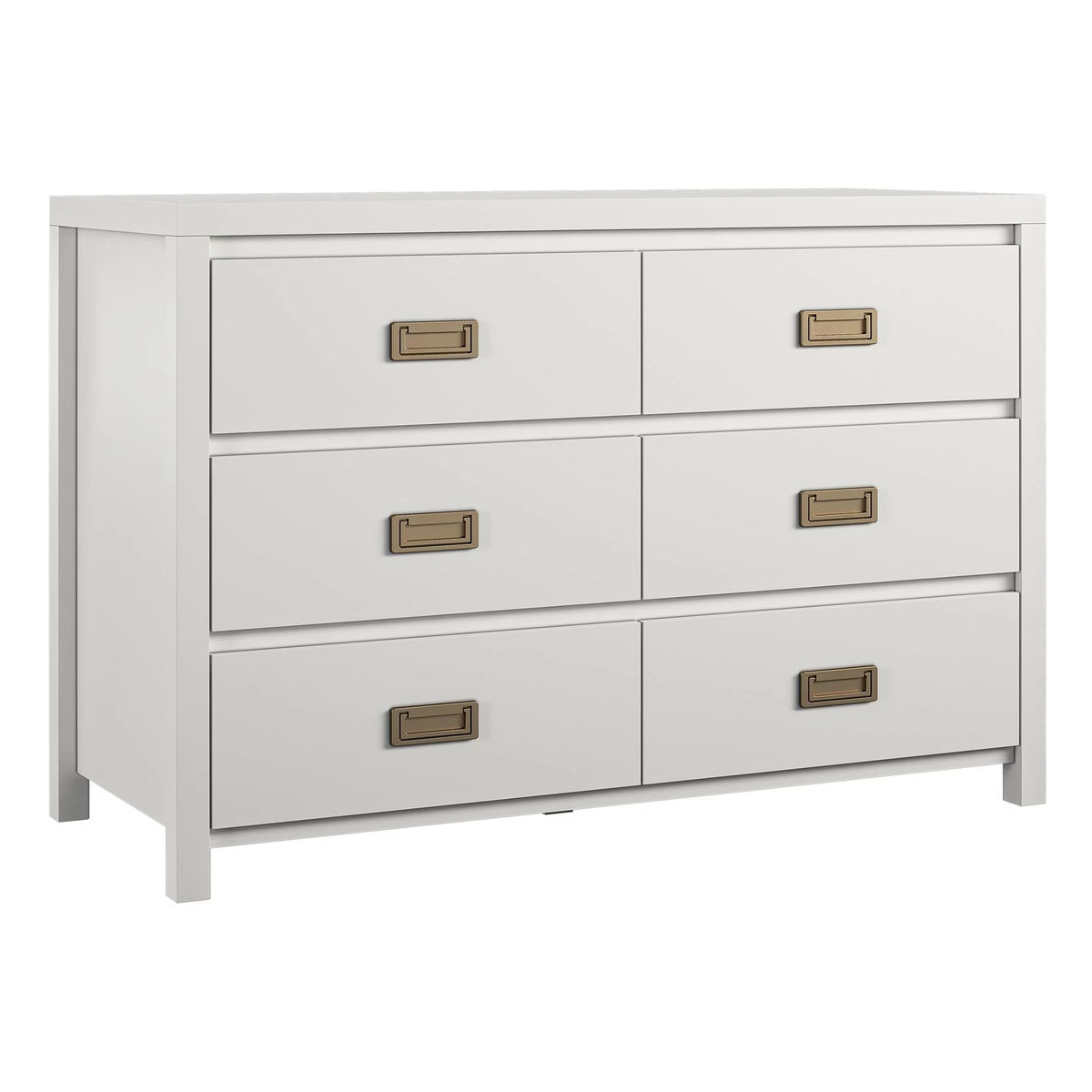 White 6 Drawer Kids' Dresser I698532