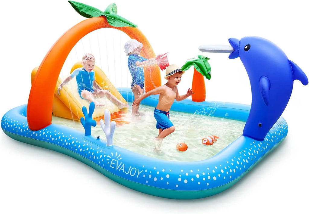 Inflatable Rectangular Swimming Pool T7364