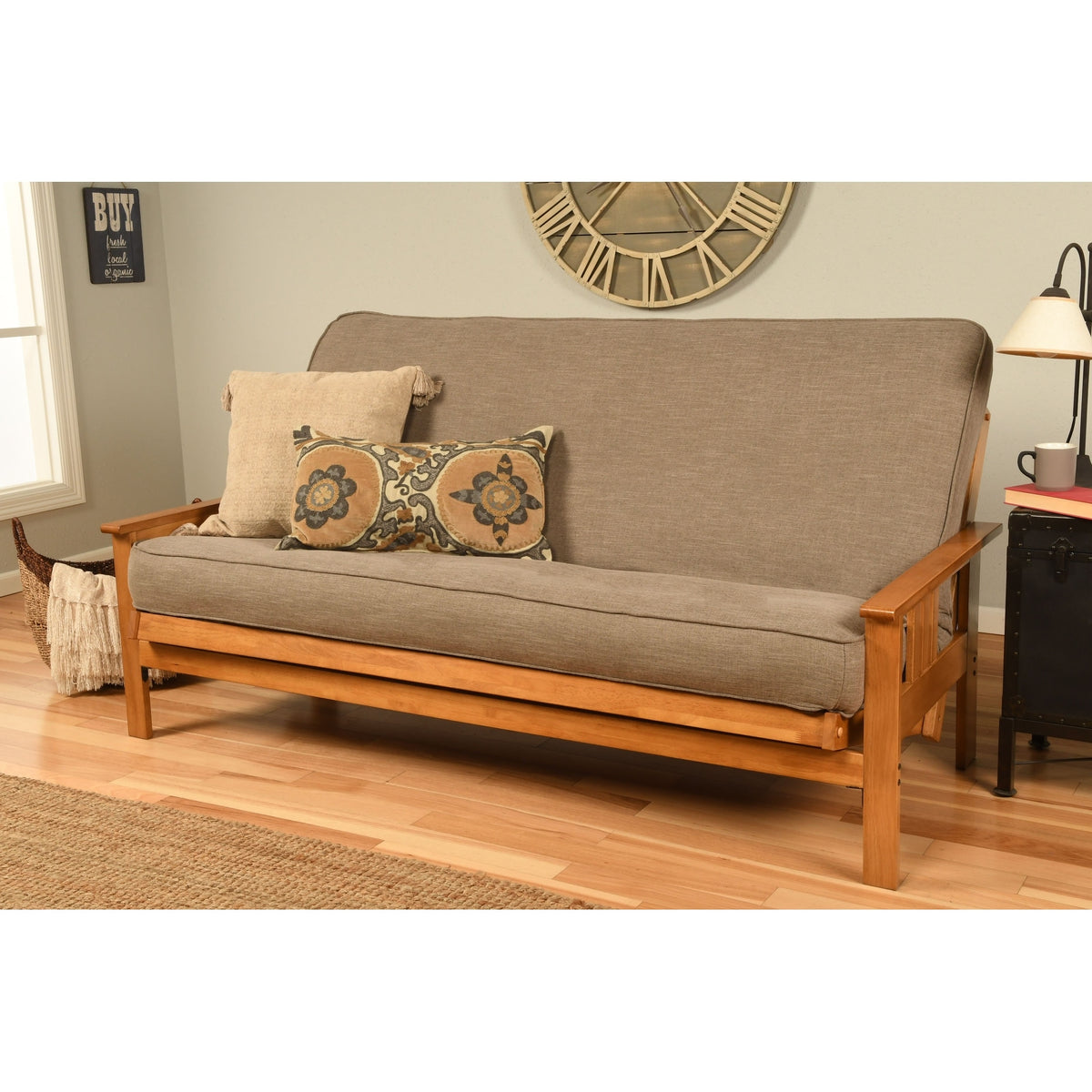 Monterey Sofa with Removable Linen Mattress Cover W507