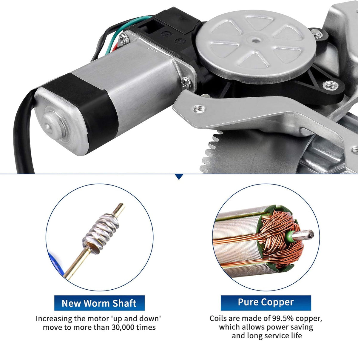 Power Window Regulator with Motor F507930