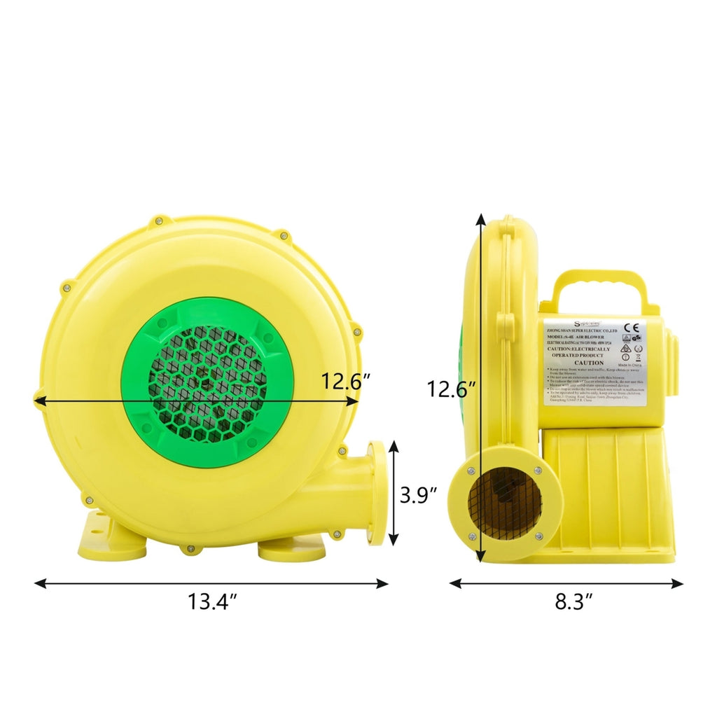 Yellow and Green Portable Air Blower for Inflatable Bounce Castle V793