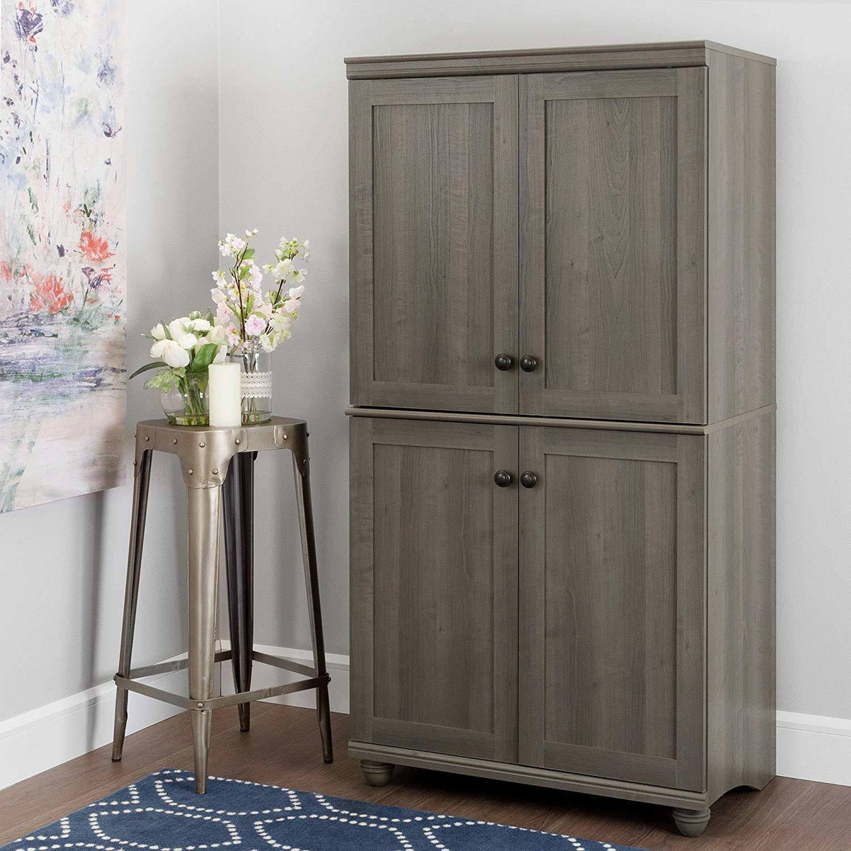 Gray Maple Armoire H598