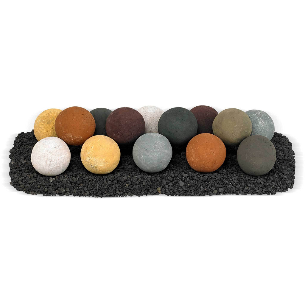 24 x 8 in. Cape Gray Lite Stone Ball Uniform Set C866975