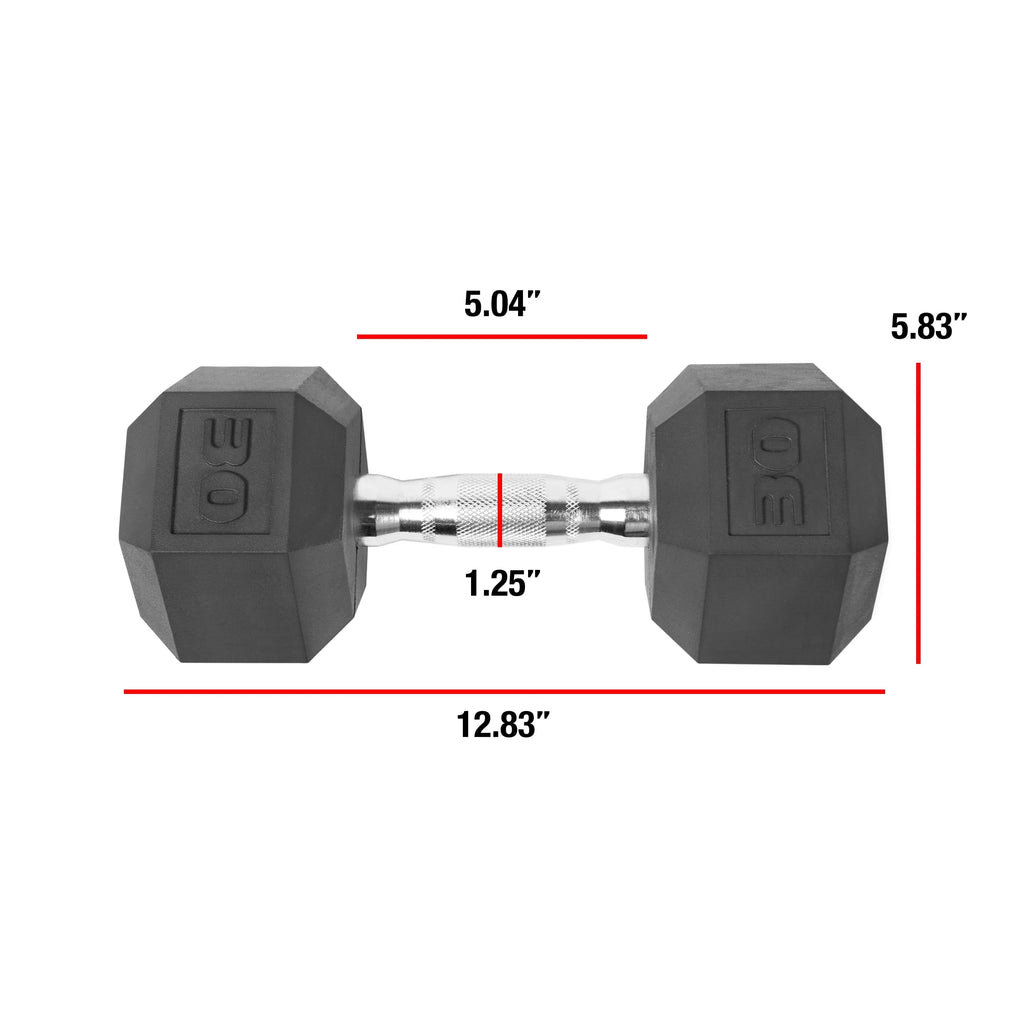 30lb Coated Dumbbell Pair X8548