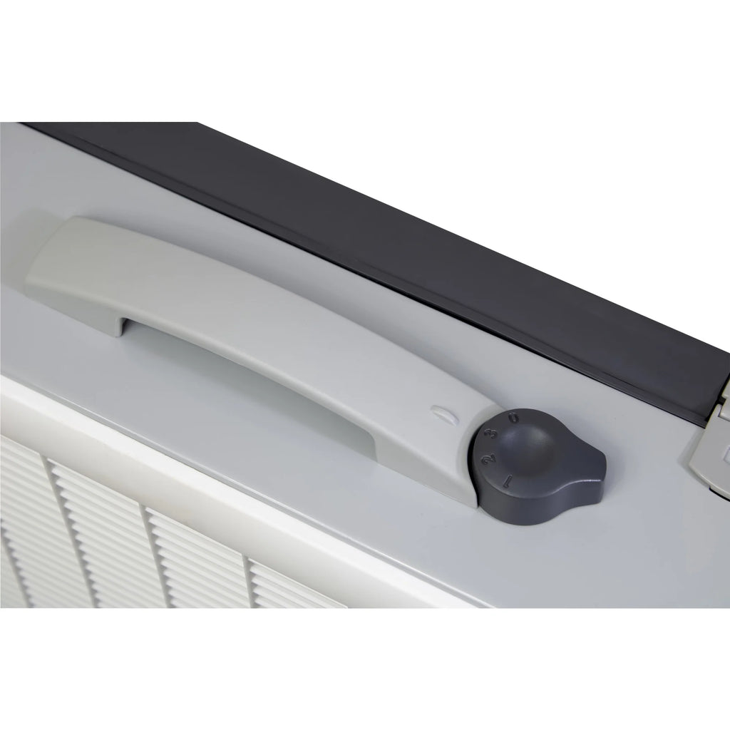 White 3-Speed 2-in-1 Box Fan and Air Purifier G377611
