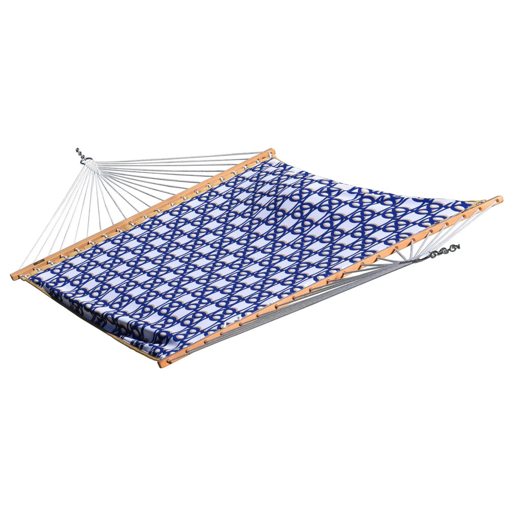 Quilted Fabric Double Hammock I61381
