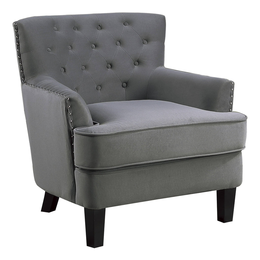 Grey Accent Chair M3461