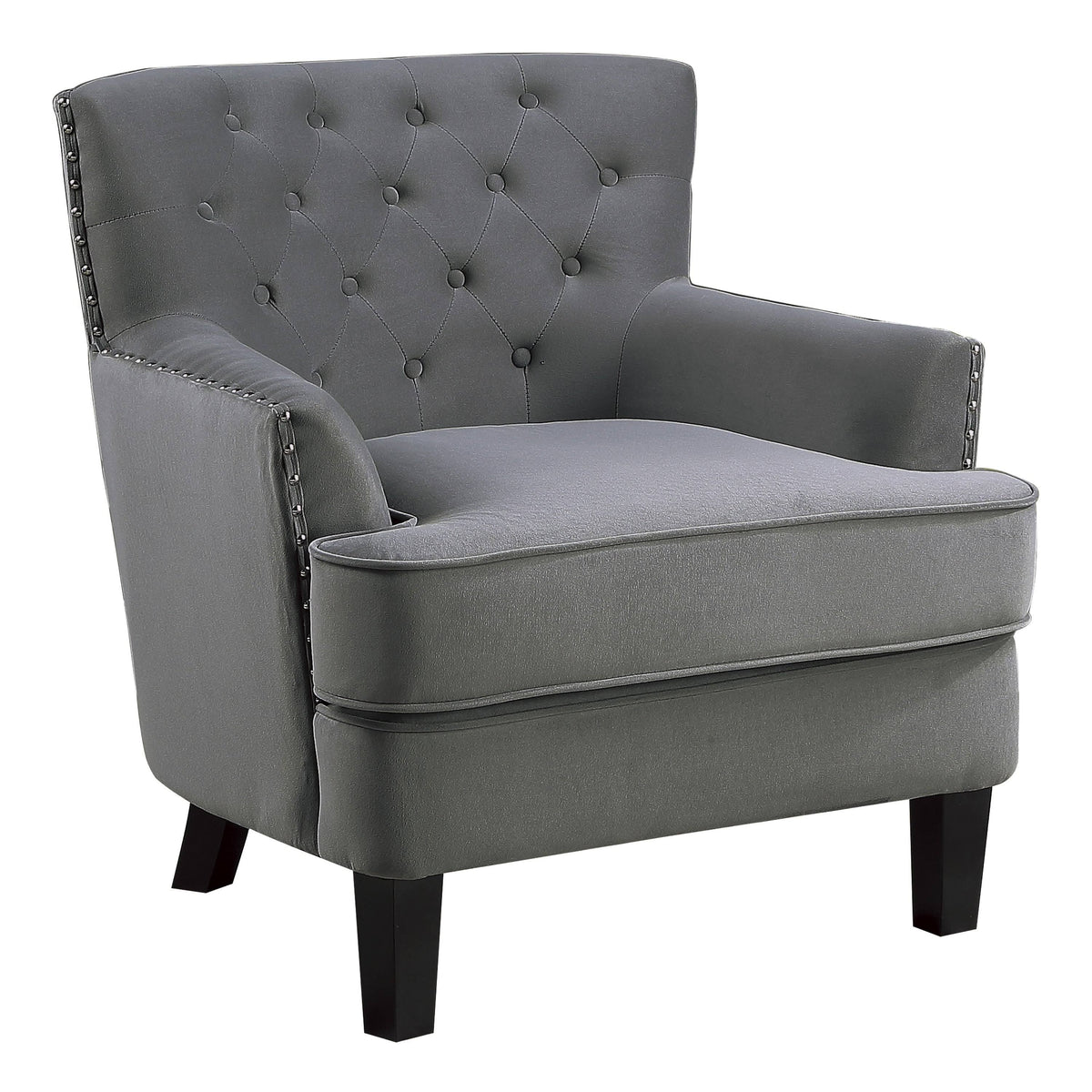 Grey Accent Chair M3461