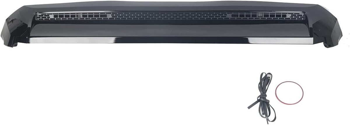 Gloss Black Front Upper Hood Scoop Molding E386795