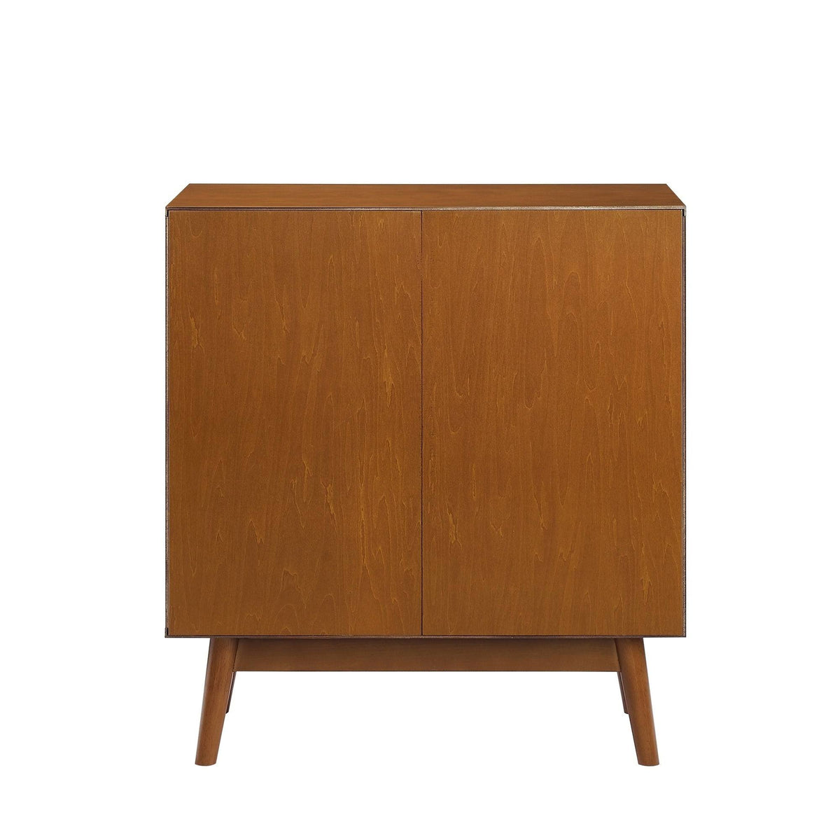 White Mid-Century Accent Cabinet C34006